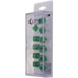 Acrylic RPG Dice Set: Forest Green (Eclipse)