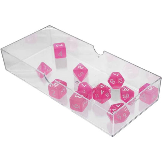 Acrylic RPG Dice Set: Hot Pink (Eclipse)