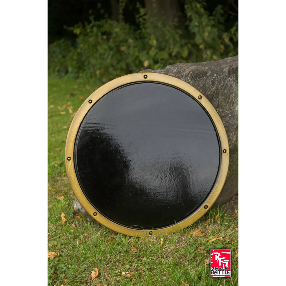 Epic Armory: RFB Round Shield - Black/Gold (50cm)