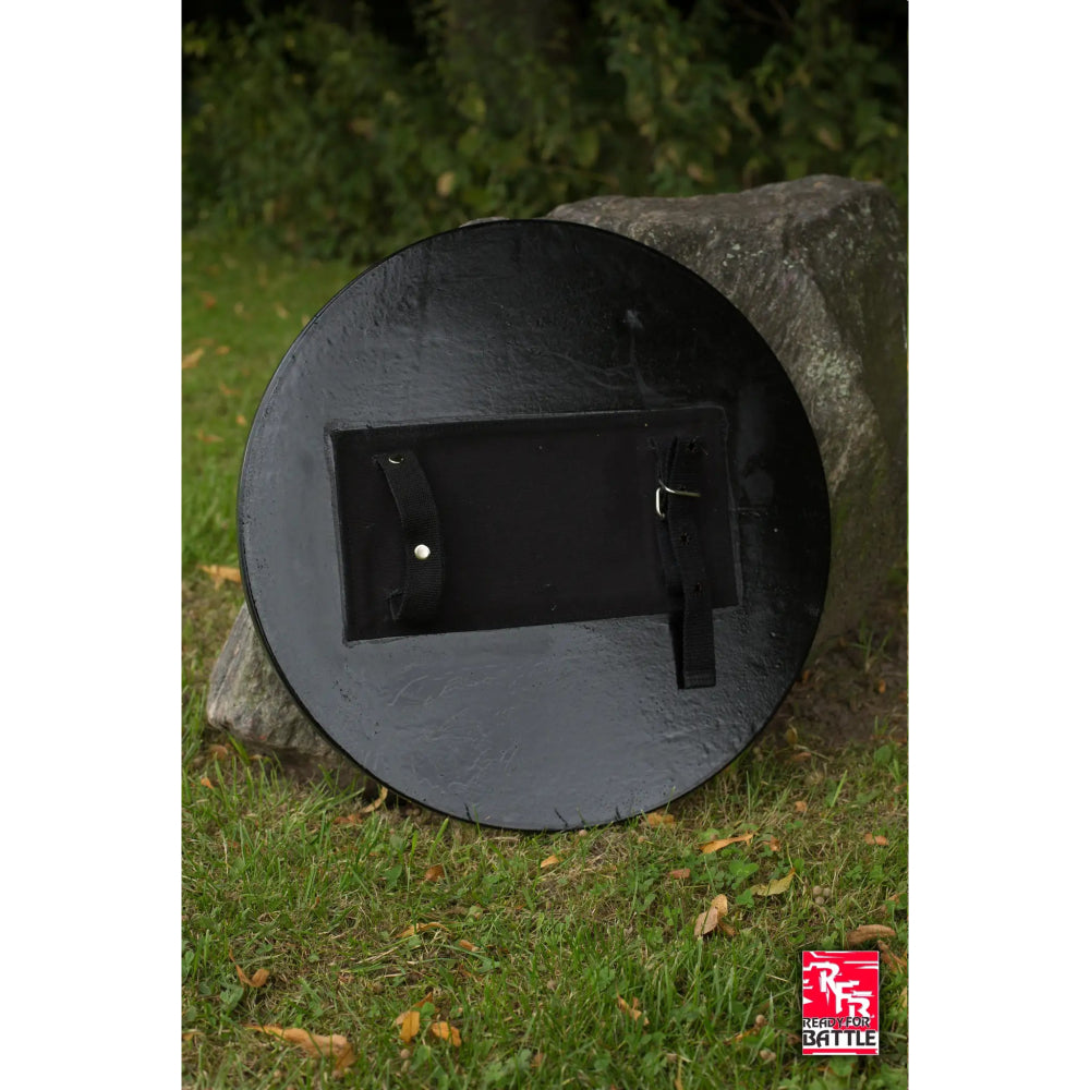 Epic Armory: RFB Round Shield - Black/Gold (50cm)