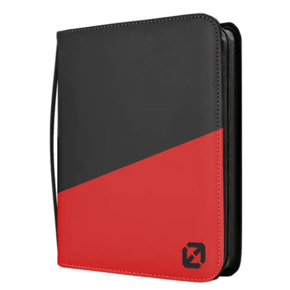 EVORETRO: Shield+ Toploader Binder - Red/Black (9 Pocket / Holds 216+)