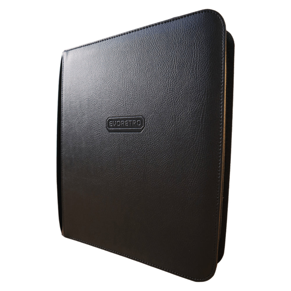 EVORETRO: Shield+ Toploader Binder - Compact Black (4 Pocket / Holds 96)