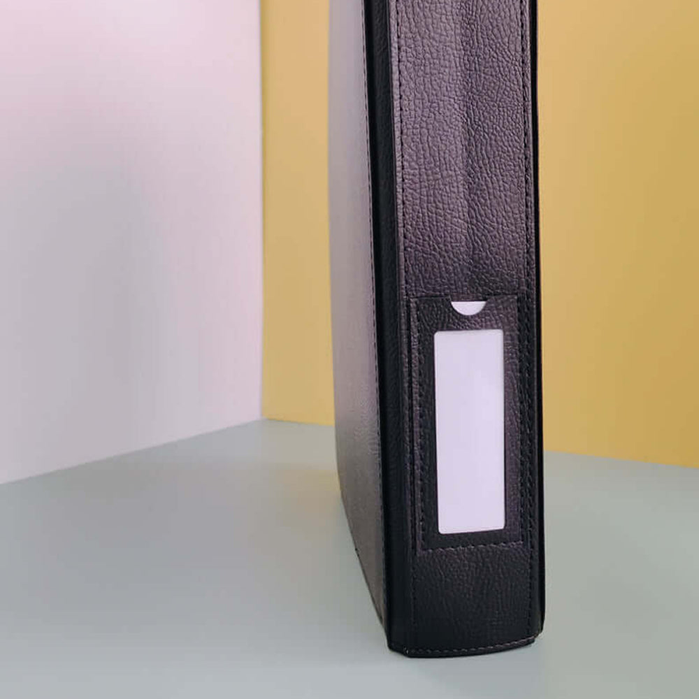 EVORETRO: Shield+ Toploader Binder - Compact Black (4 Pocket / Holds 96)