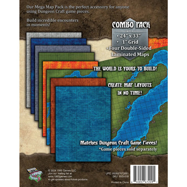 1985 Games: Dungeon Craft Battle Map - Expeditions