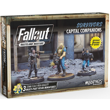Fallout Wasteland Warfare: Capital Companions