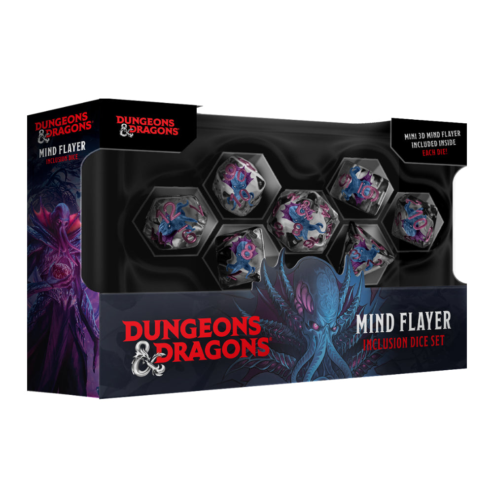 FanRoll: D&D Inclusion Dice Set - Mind Flayer