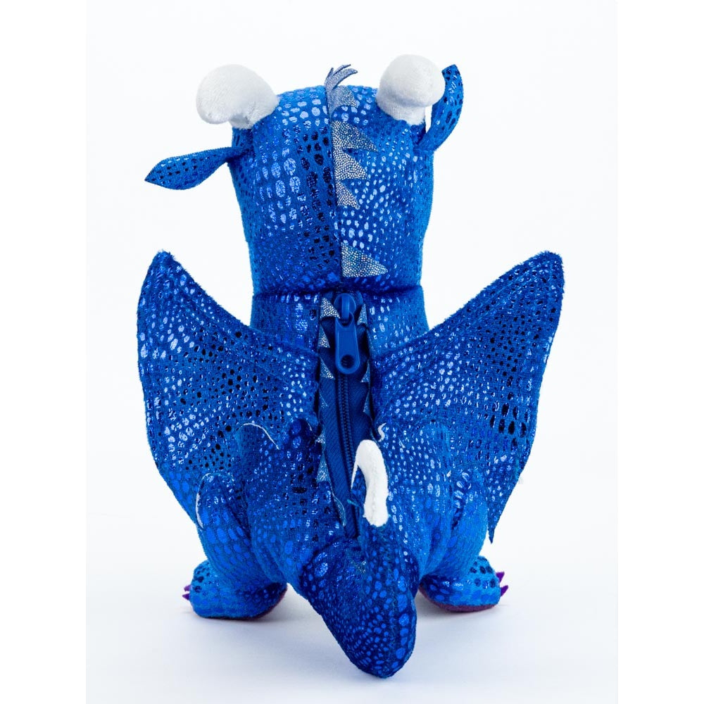 FanRoll: Plush Dice Bag - Blue Dragon
