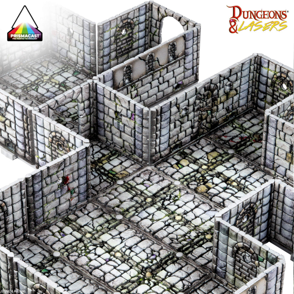 Dungeons & Lasers: Fantasy Dungeon (Prepainted)