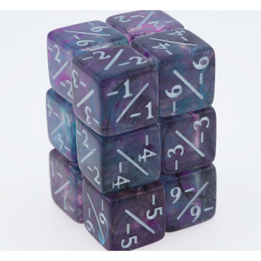 [-1/-1] MTG Counters: Purple Petunia (Foam Brain)