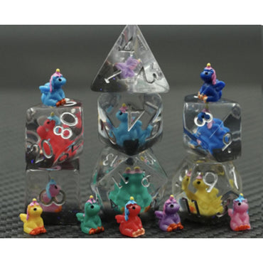 RPG Dice: Unicorn Party (Foam Brain)