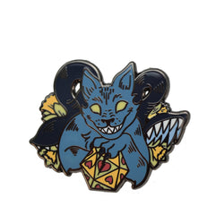 Foam Brain Pins: Alice's Adventures in Diceland - Cheshire Displacer Beast