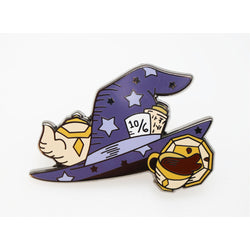 Foam Brain Pins: Alice's Adventures in Diceland - Mad Wizard's Hat