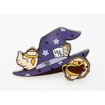 Foam Brain Pins: Alice's Adventures in Diceland - Mad Wizard's Hat