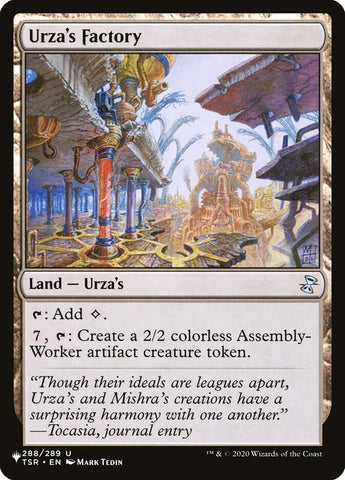 Urza's Factory [The List]
