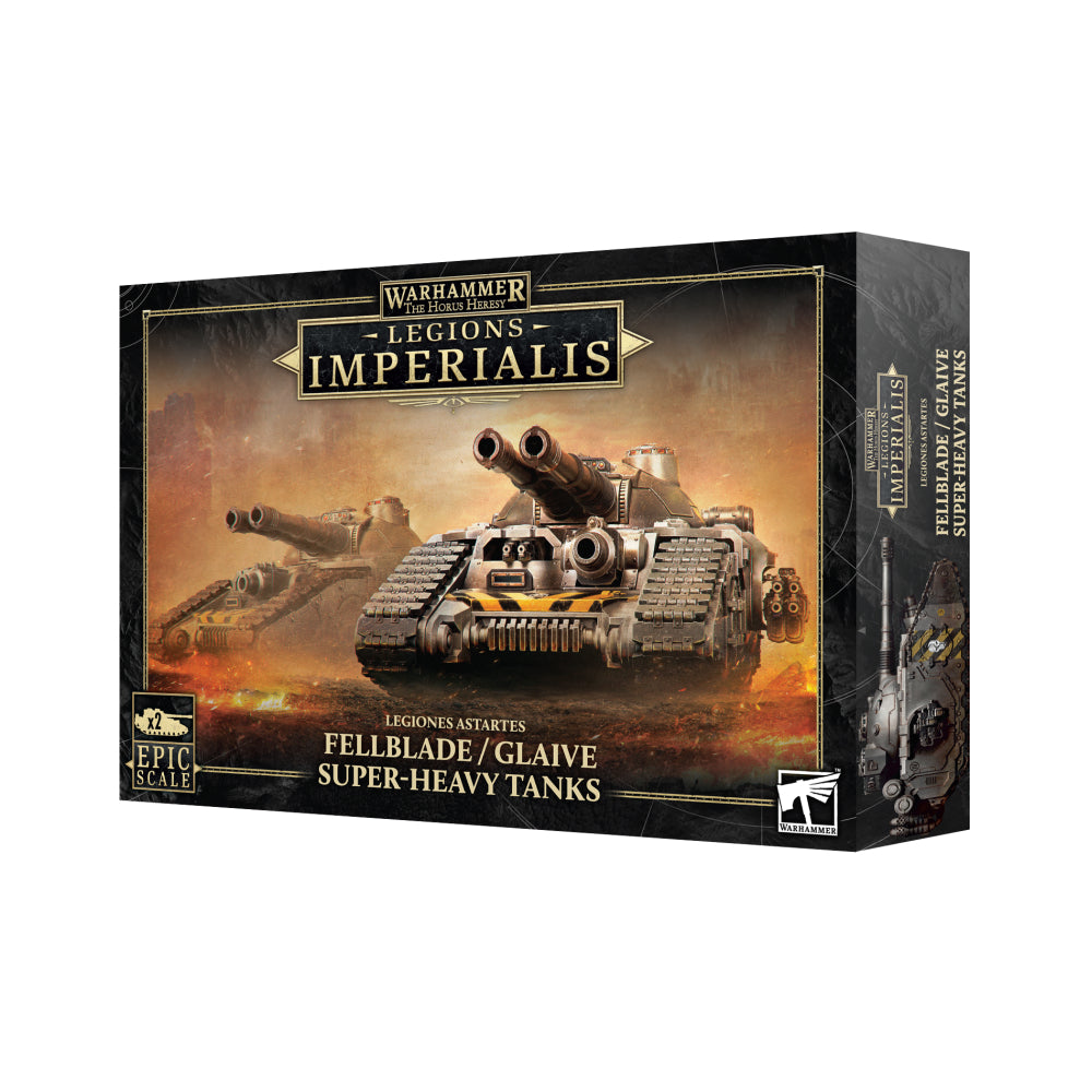 (PREORDER) Legiones Astartes: Fellblade / Glaive Super-heavy Tanks