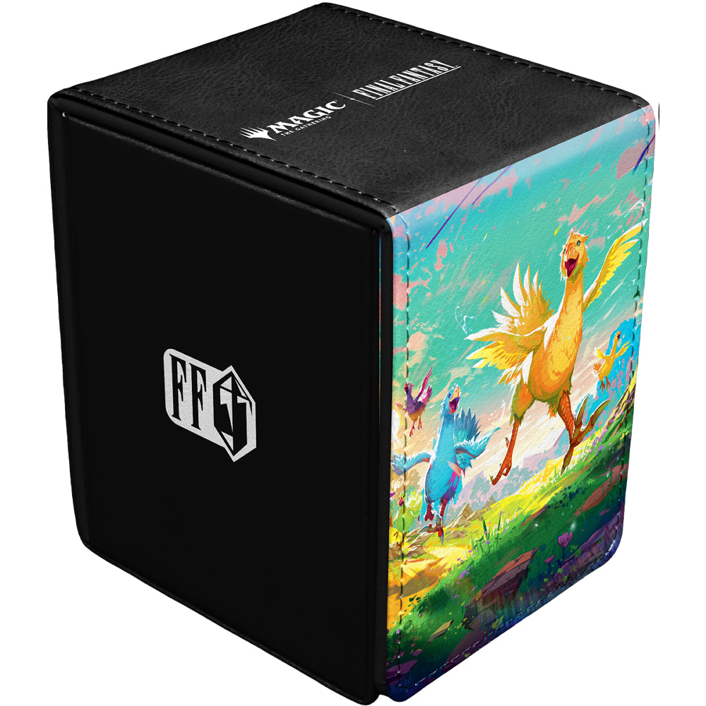 MTG Deck Box: Final Fantasy Alcove Flip - Chocobos (Holds 100+ / Ultra PRO)
