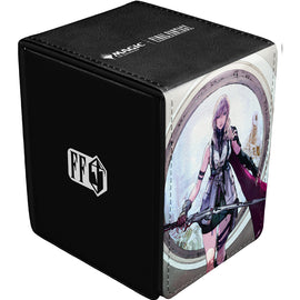 MTG Deck Box: Final Fantasy Alcove Flip - Lightning, Army of One (Holds 100+ / Ultra PRO)