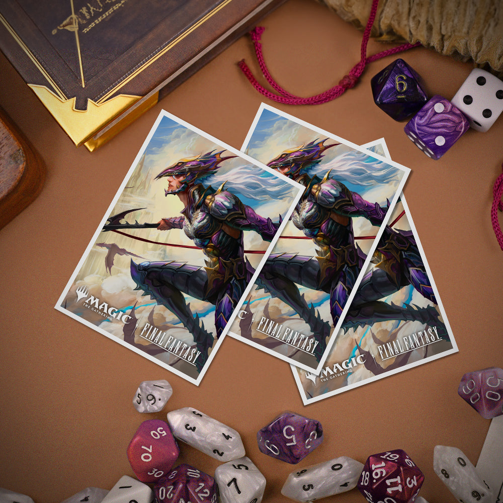 MTG APEX Sleeves: Final Fantasy - Kain, Traitorous Dragoon (105 Count / Ultra PRO)