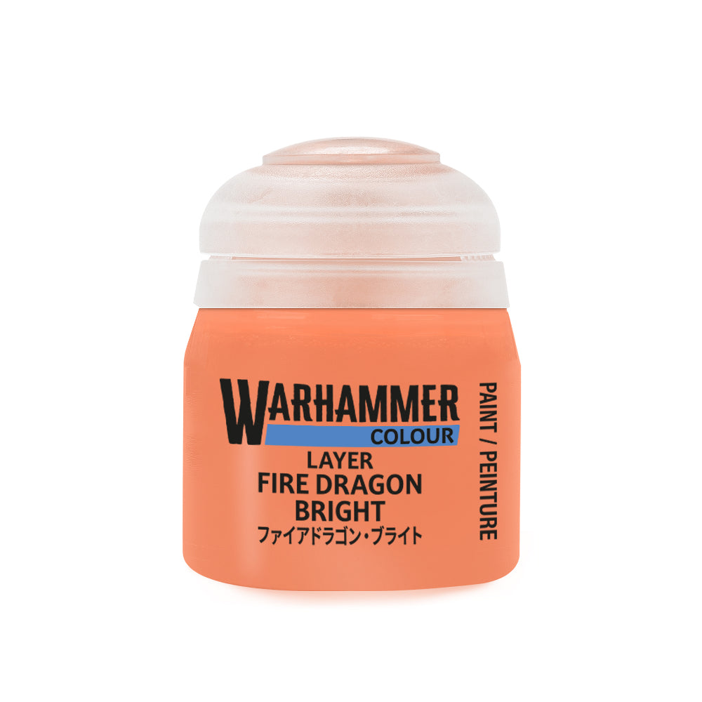 Warhammer Colour: Layer Paint - Fire Dragon Bright (12ml)