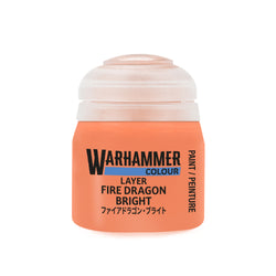 Warhammer Colour: Layer Paint - Fire Dragon Bright (12ml)