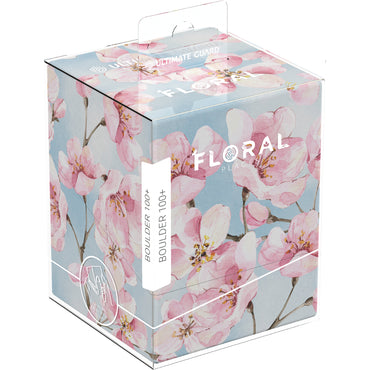 Ultimate Guard Deck Box: Floral Places - Cherry Blossom (Holds 100+)