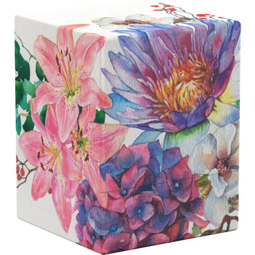 Ultimate Guard Deck Box: Floral Places - Lotus Bloom (Holds 100+)