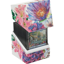 Ultimate Guard Deck Box: Floral Places - Lotus Bloom (Holds 100+)