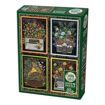 Cobble Hill Puzzles (1000 Pieces): Floral Objects