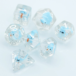 Blue Bird RPG Dice Set