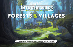 Into The Wilds Battlemaps: Forests and Villages