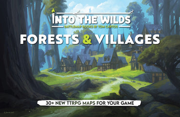 Into The Wilds Battlemaps: Forests and Villages