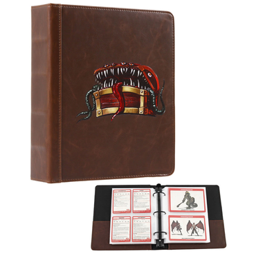 Forged Gaming: Curiosities Cache (D&D Card Binder) - Mimic Edition