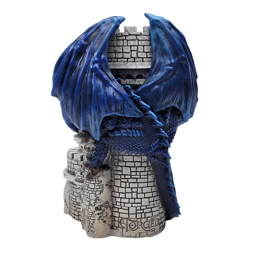 Forged Dice Tower: Dragons Keep - Blue