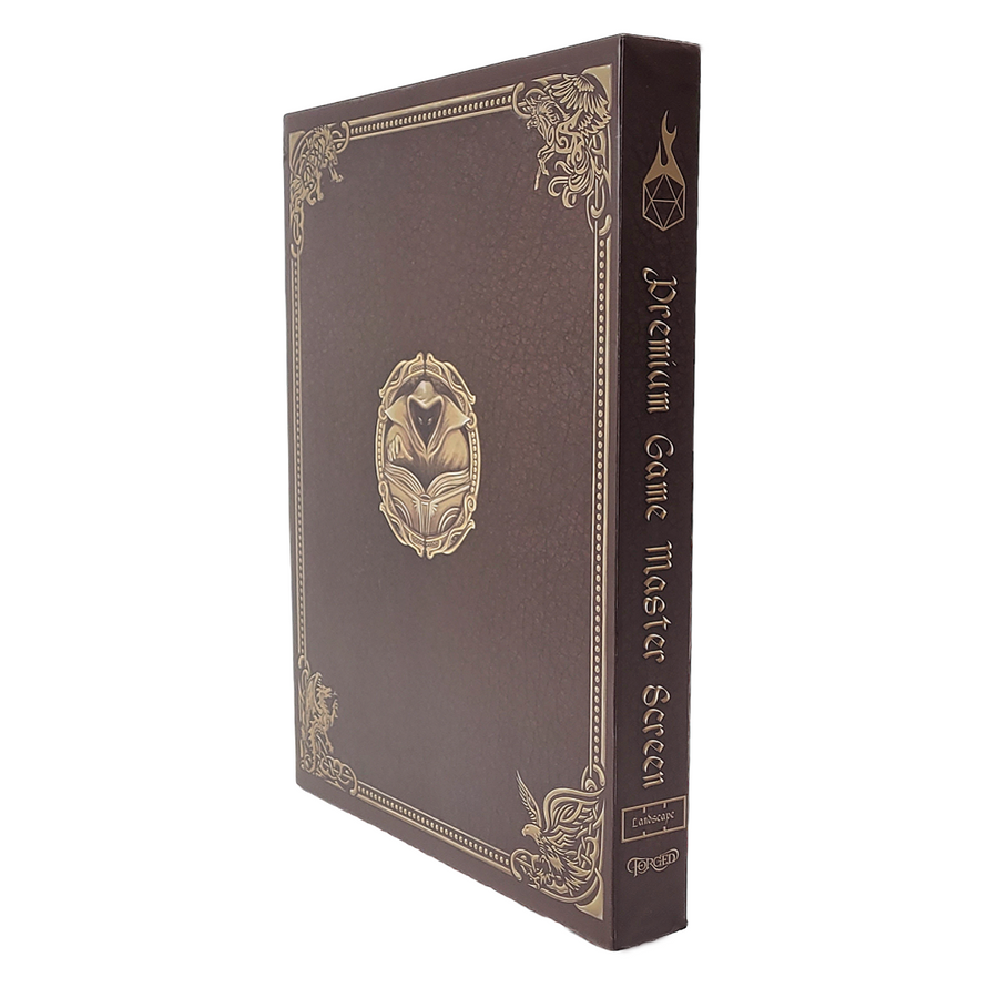 Forged Gaming: Premium GM Screen - Brown