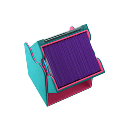 Gamegenic Deck Box: Squire Plus XL Convertible - Teal/Pink (Holds 100+)