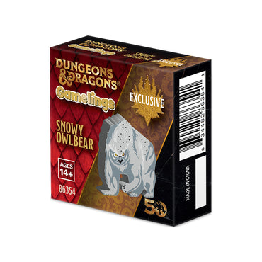 D&D Minis: Gamelings - Snowy Owlbear