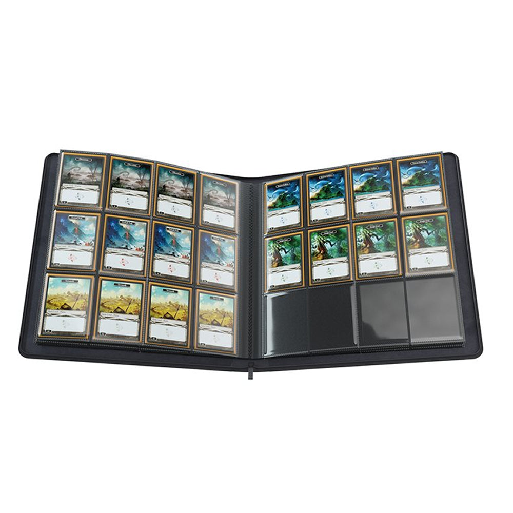 Gamegenic Zip-Up Album: Black (12 Pocket / Holds 480)