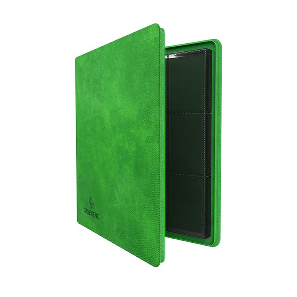 Gamegenic Zip-Up Album: Green (12 Pocket / Holds 480)