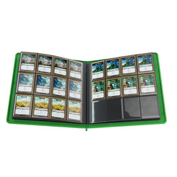 Gamegenic Zip-Up Album: Green (12 Pocket / Holds 480)