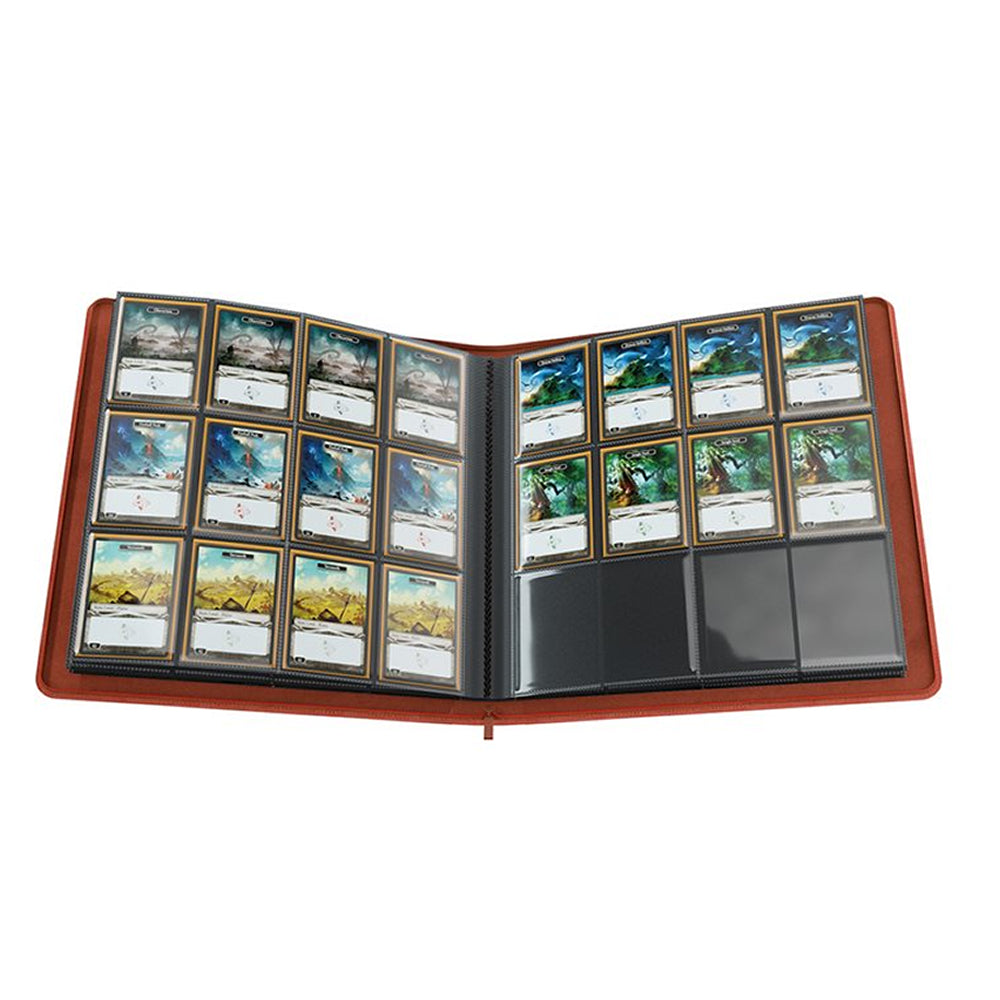 Gamegenic Zip-Up Album: Red (12 Pocket / Holds 480)
