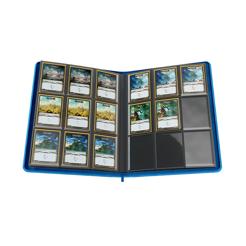 Gamegenic Zip-Up Album: Blue (9 Pocket / Holds 360)