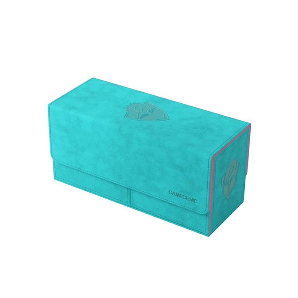 Gamegenic Deck Box: The Academic XL - Tolarian Edition Teal/Pink (Holds 133+)
