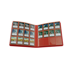 Gamegenic Casual Album: Red (12 Pocket / Holds 480)