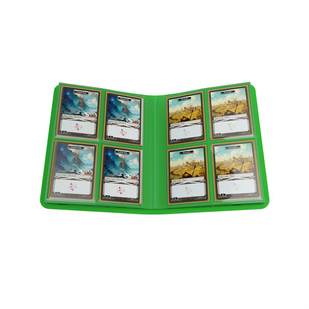 Gamegenic Casual Album: Green (4 Pocket / Holds 160)