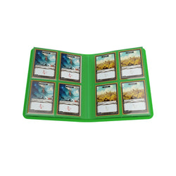 Gamegenic Casual Album: Green (4 Pocket / Holds 160)