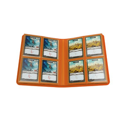 Gamegenic Casual Album: Orange (4 Pocket / Holds 160)