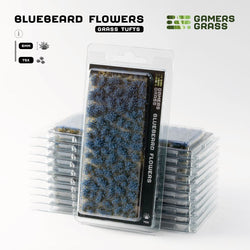 Gamers Grass: Flower Tufts - Bluebeard (Wild / 6mm / x75)
