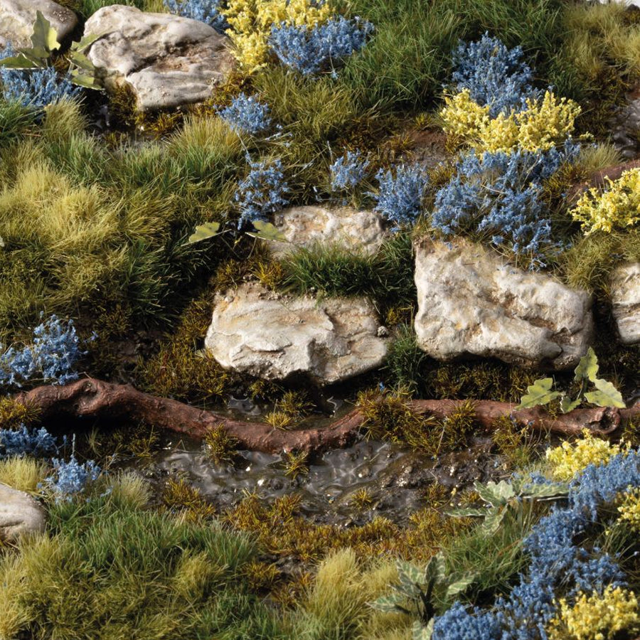 Gamers Grass: Flower Tufts - Bluebeard (Wild / 6mm / x75)