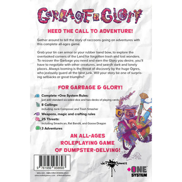 Garbage & Glory: Core RPG Book