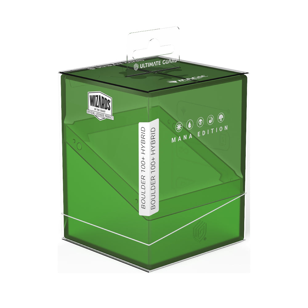 MTG Deck Box: Mana Edition Boulder Hybrid - Forest (Holds 100+ / Ultimate Guard)